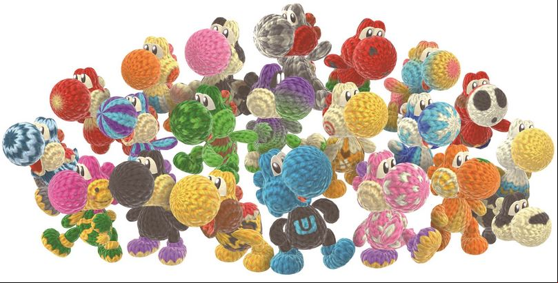 Les vrais patrons de Yoshi's Woolly World